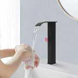 Infrared Touchless Sensor Faucet – Handle-Free Hot & Cold Mixer with Temperature Control