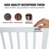 Vevor Free-Standing Dog Gate – 3 Panel Foldable Pet Gate for Narrow Passageways, Expandable Freestanding Barrier for Dogs & Pets