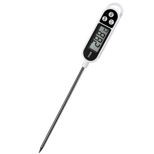 TP300 Electronic Food Thermometer – Instant Read Digital Meat & Milk Thermometer with LCD Display for Cooking & BBQ