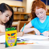 36-Count Colored Pencils Set – Kids Arts & Crafts Coloring Supplies