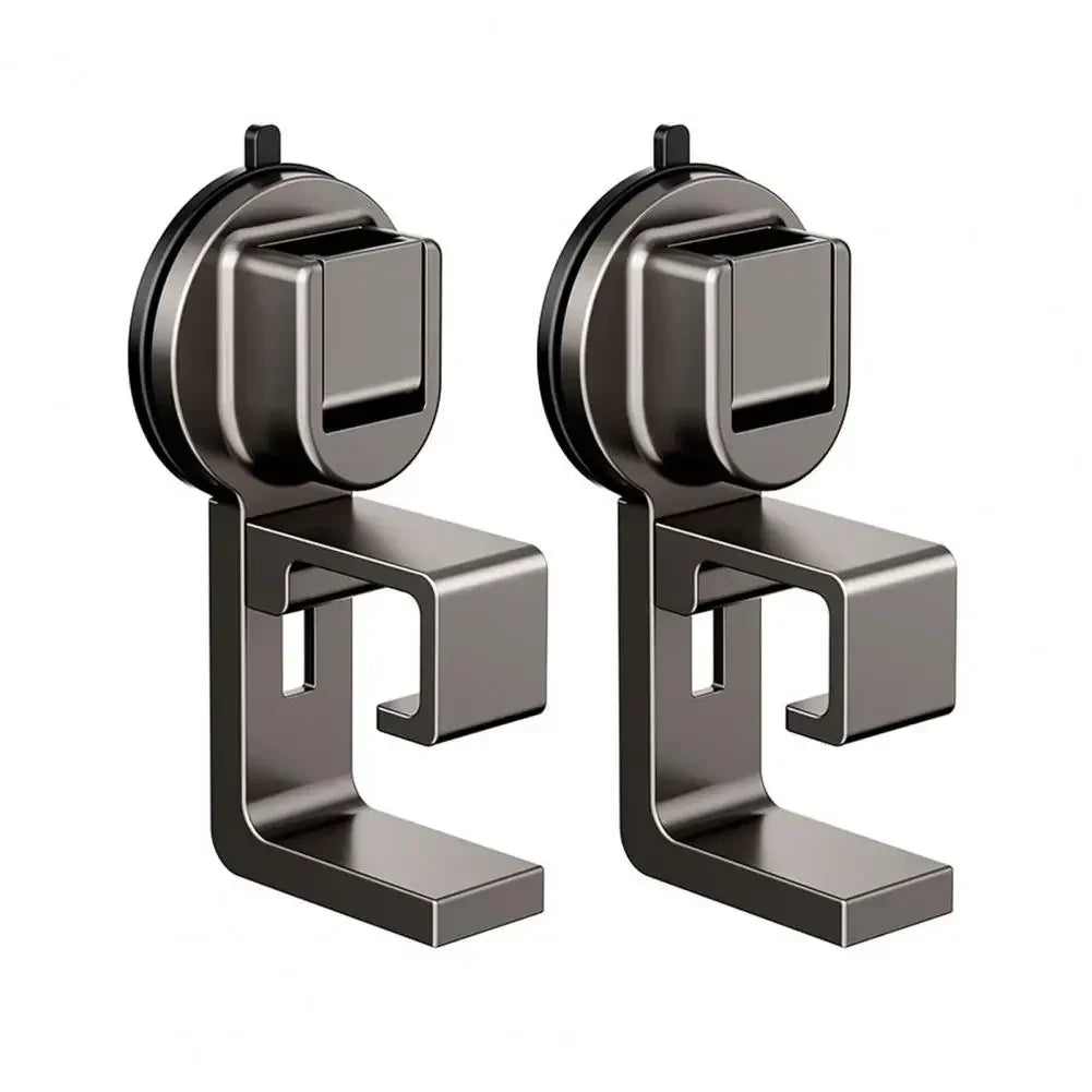 Water-Proof Suction Cup Hooks – No Drill, Reusable Wall Mount for Kitchen & Bathroom
