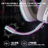 MambaSnake × Attack Shark L60 Tri-Mode Wireless Gaming Headset – 2.4 GHz / Bluetooth / Wired, 40 mm Drivers 🎧🔥