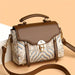 White With Brown