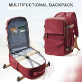 Cabin Travel Backpack – 40×30×20 cm Carry-On, Fits 15.6″ Laptop, Airline-Compliant