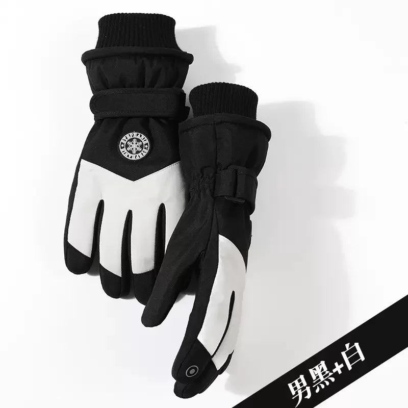 Ski Gloves Waterproof Thermal Snow Mittens – Touchscreen Winter Gloves for Men & Women Snowboard & Snowmobile