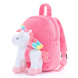 Standing Unicorn Plush Backpack – Cute Kids Bag & Stuffed Animal Toy | Soft Unicorn Backpack Gift for Baby Girls & Toddlers
