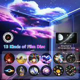 13-in-1 Planetarium Starry Galaxy Projector Night Light – 6 RGB Effects, 360° Rotation, Timer & Speed Control