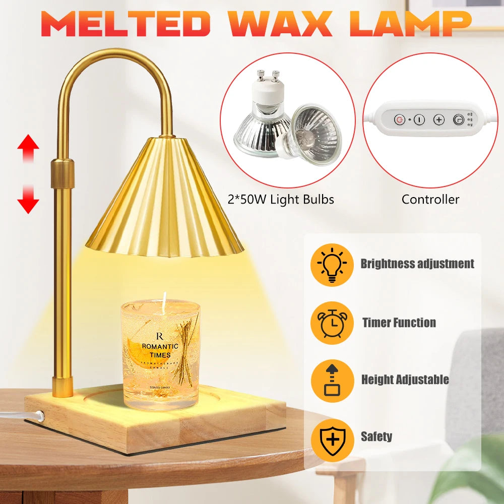 Candy Warmer Table Lamp – Decorative Night Light & Wax Melter