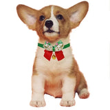 New Year & Christmas Pet Collar with Bell – Cute Bow Tie Collar for Cats, Kittens, Puppies & Small Dogs