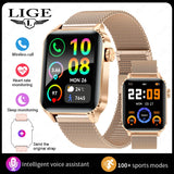 LIGE 1.85” HD Smart Watch for Women – Bluetooth Call, Fitness & Health Monitor Bracelet, Elegant Ladies Smartwatch