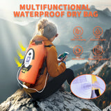 SELORSS Solar-Powered Hiking Backpack – Waterproof Camping & Climbing Daypack | Large-Capacity Outdoor Bag with Bluetooth Speaker