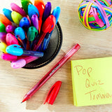 48-Count Gel Stick Pens – 0.7mm Smooth Medium Tip with Glitter, Neon, Pastel & Metallic Colors – Quick-Dry Ink Set