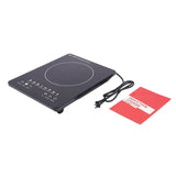 750 W Electric Induction Countertop Burner with Touch Panel – 8 Cooking Preset Programs, Adjustable Power & LCD Display