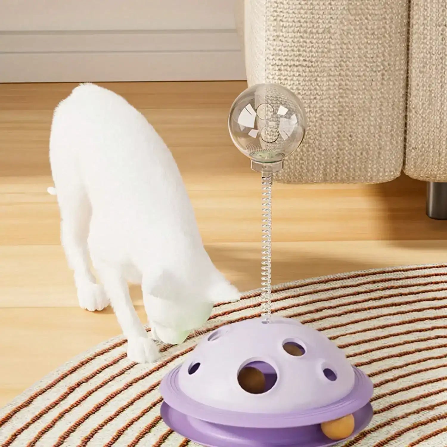 Planet Digging & Snack Dispenser Toy – Interactive Educational Toy for Cats & Dogs