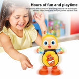 Cartoon Musical Dancing Toy – Educational Preschool Learning Toy with Music & Lights, Interactive Gift for Kids, Boys & Girls