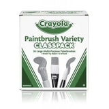 Crayola Paintbrush Variety Classpack – 36 Bulk Paint Brushes for Classroom Art, School Projects & Creative Activities