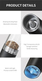 Electric Salt and Pepper Grinder Set – Battery Powered with LED Light, 1/2pcs - PulinGO