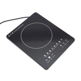 750 W Electric Induction Countertop Burner with Touch Panel – 8 Cooking Preset Programs, Adjustable Power & LCD Display