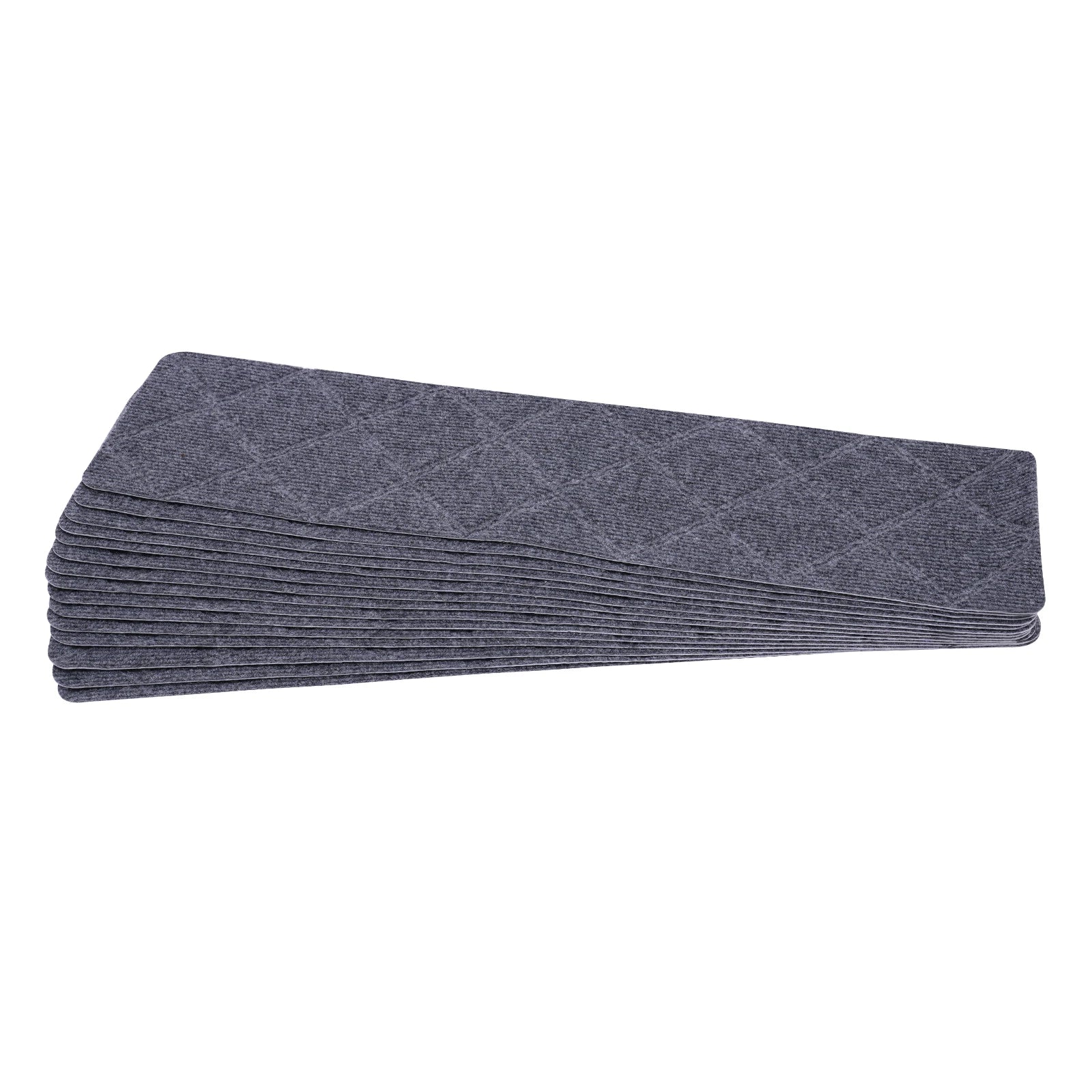 15-Pack Non-Slip Carpet Stair Treads – Washable Stair Runner Mats with Non-Skid Backing (8×30 Inches)