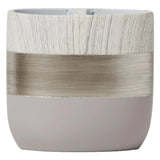 Liselotte Resin Toothbrush Holder – Contemporary Design for Manual & Electric Brushes, Easy-Care Finish