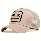 Unisex “XX” Embroidered Baseball Cap – Adjustable Hip-Hop Mesh Net Hat for Spring & Summer Outdoor Casual Wear