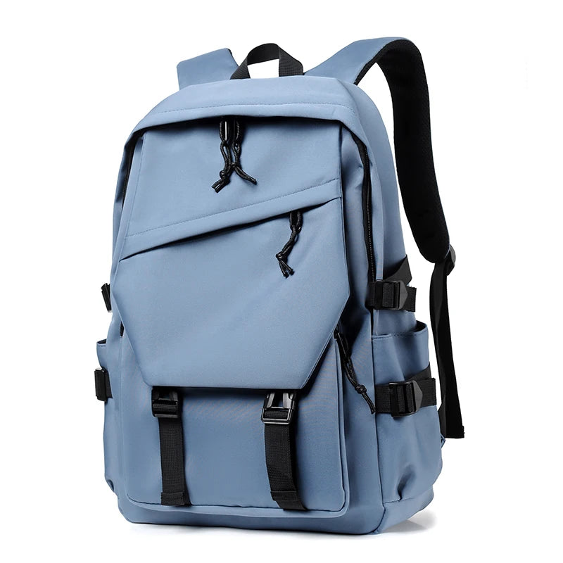 Premium 15-Inch Waterproof Polyester Backpack for Men & Women – Lightweight, Durable & Modern Design