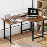 Modern L-Shaped Computer Desk – Compact Corner Writing, Study & Gaming Table for Home Office with Easy Assembly
