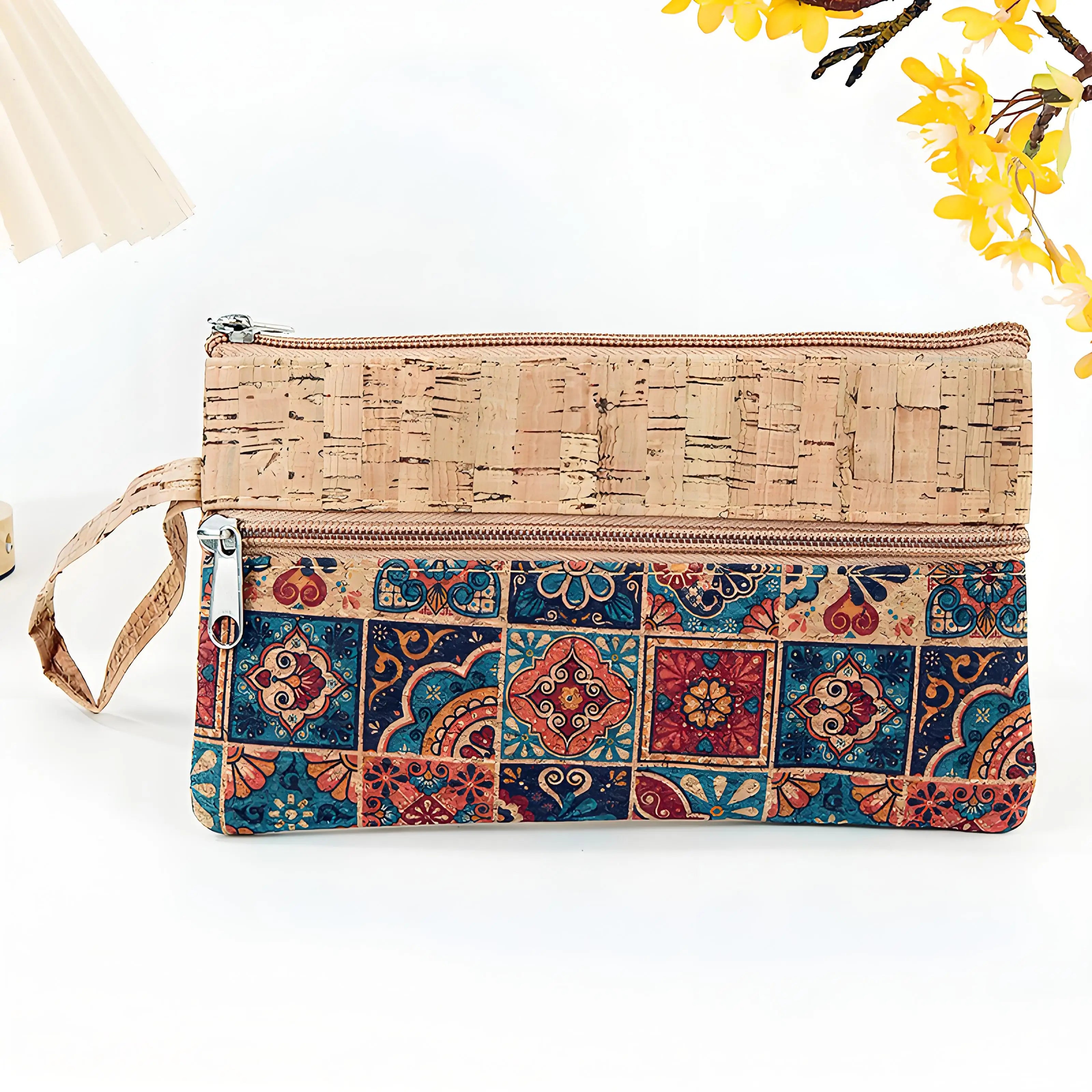 Sequin-Embroidered Floral Straw Envelope Bag for Women – Bohemian Handmade Beach Clutch