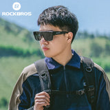 ROCKBROS Polarized Cycling Glasses – Lightweight UV400 Dual-Wear Sunglasses for Men & Women MTB & Road Biking