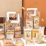 Kawaii Capybara Cartoon Stationery Set with Cute Handbag for School, Office & Gift Use