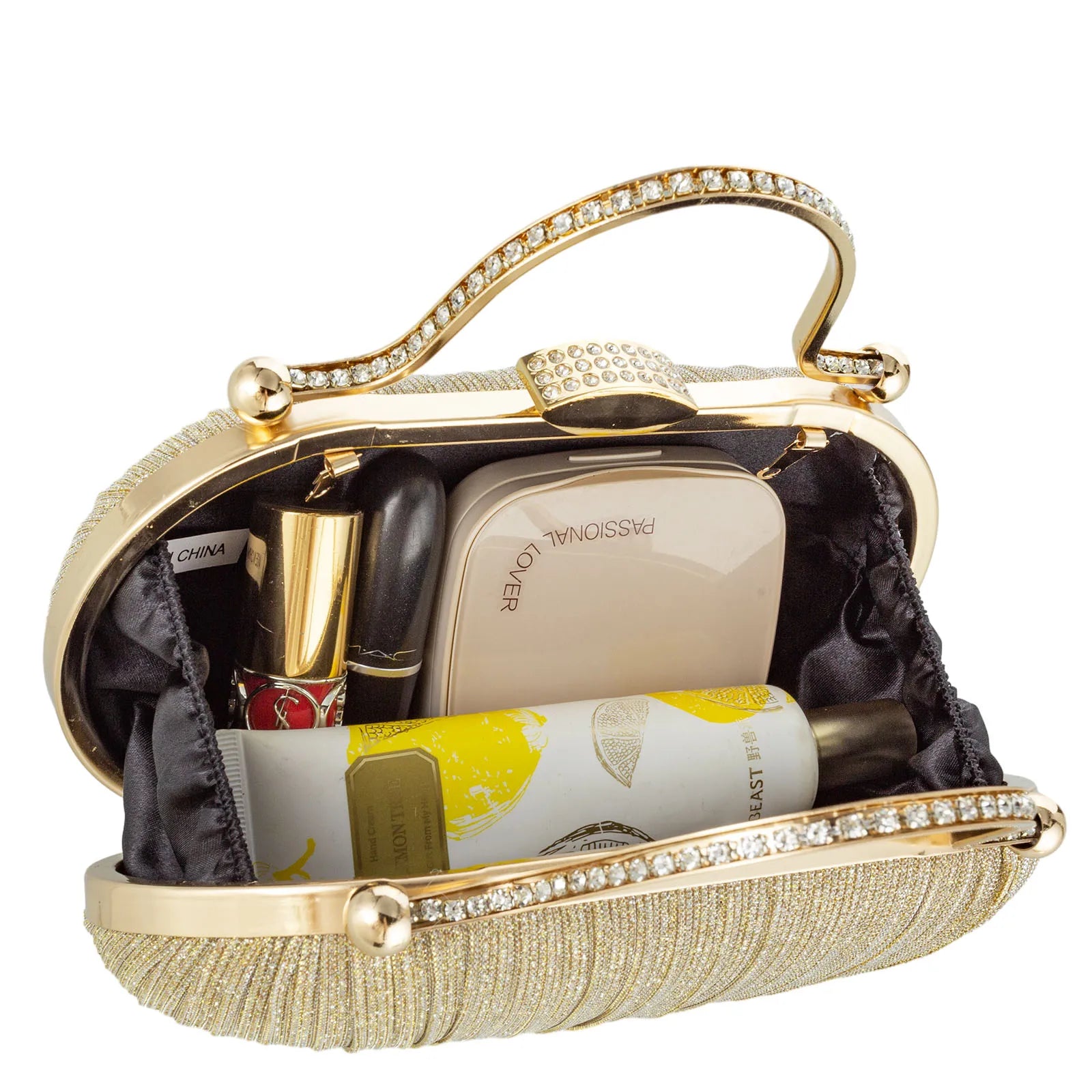 Women’s Glittery Bow Evening Bag – Sweet Chic Shoulder & Crossbody Clutch Handbag for Weddings, Parties & Special Occasions