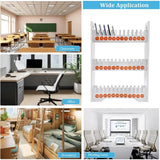 3-Tier Multi-Slot Desktop Cell Phone Storage Stand – 36-Slot Organizer Rack
