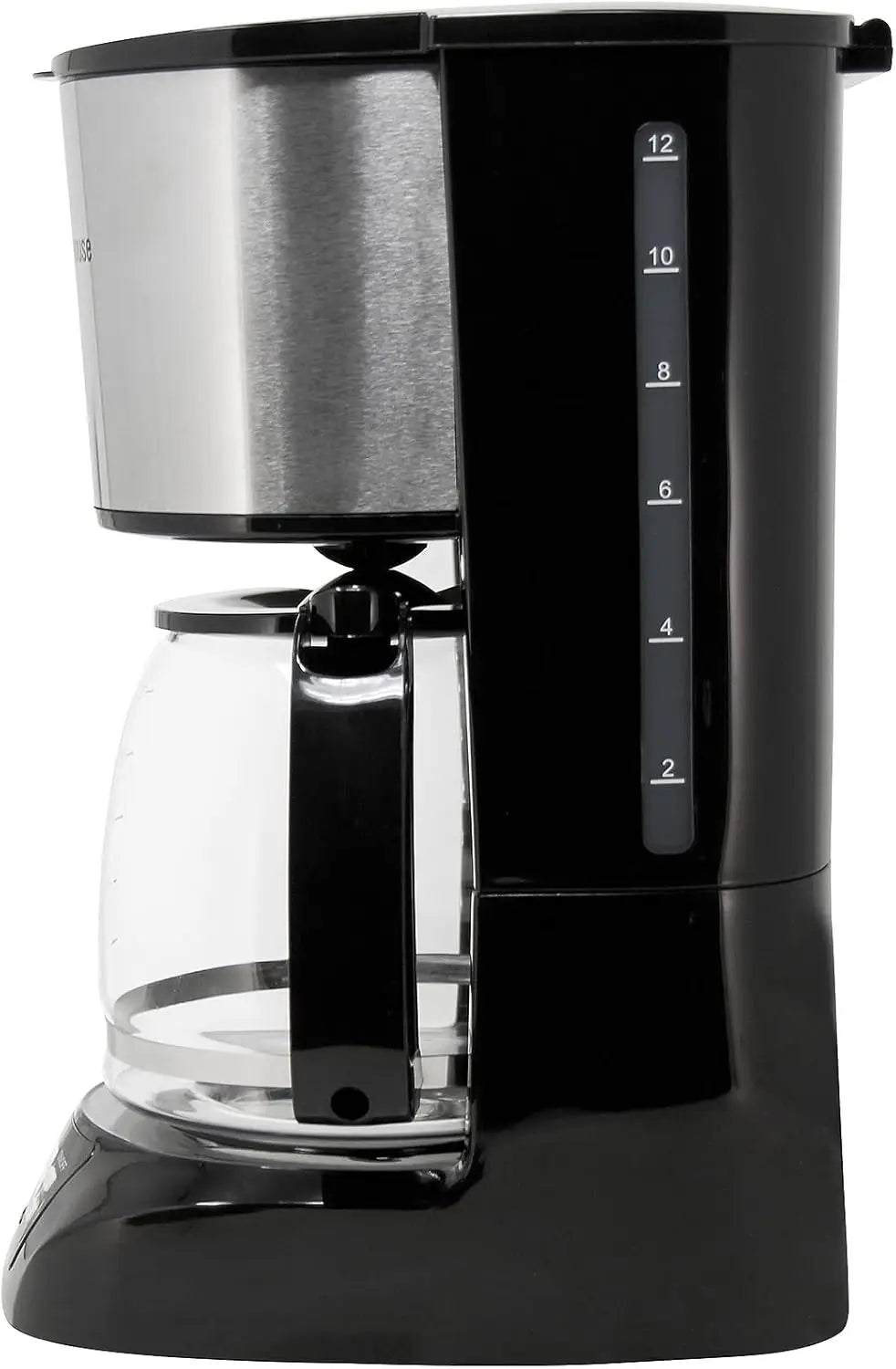 220V 12-Cup Digital Programmable Coffee Maker – Permanent Filter, Hot Plate, Not for USA Use