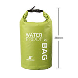 2L waterproof drifting dry bag – PVC mesh floating swimming bag with phone pouch for outdoor swimming, kayaking & travel