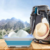 Collapsible Multiuse Wash Bin – Expandable 7L to 27L Folding Basin for Kitchen, Camping & Home Use