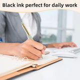 5-Pack 0.5 mm Black Gel Pens – Smooth Writing for Students & Professionals ✍️🖊️
