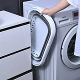 130 L Extra-Large Foldable Laundry Basket – Pop-Up Storage Container with Handle (21.65″ / 55 cm Diameter)