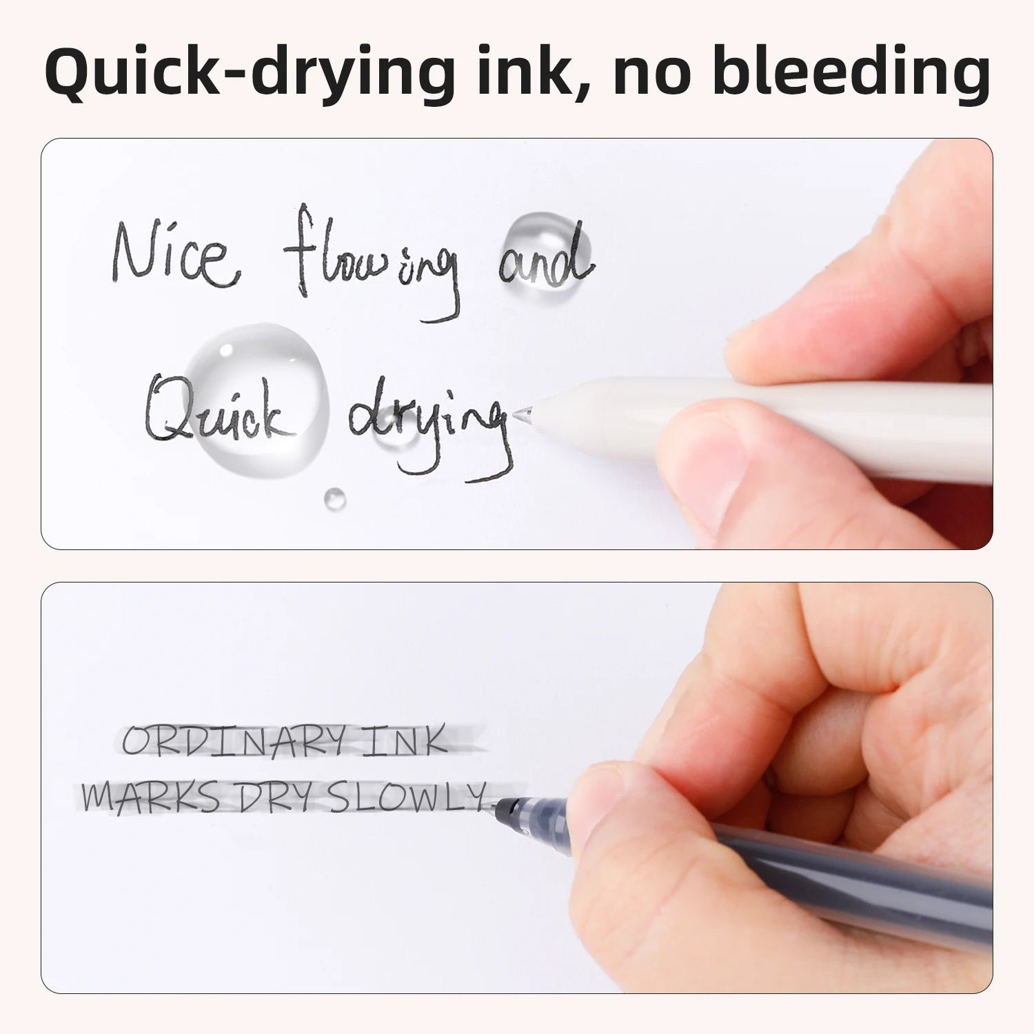 5-Pack 0.5 mm Black Gel Pens – Smooth Writing for Students & Professionals ✍️🖊️
