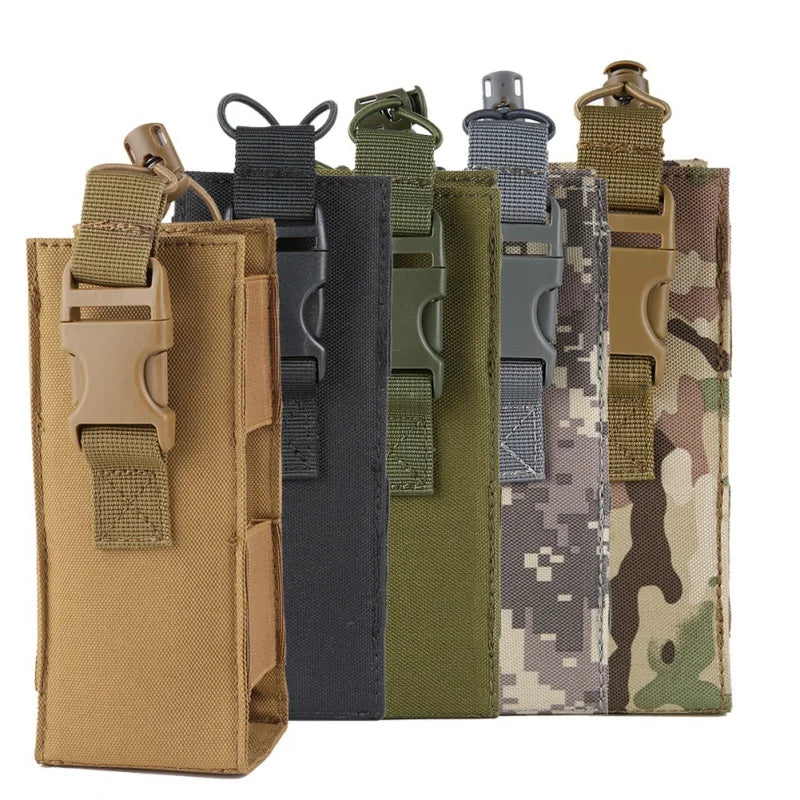 Tactical MOLLE Water Bottle Bag – 600D Nylon Kettle Holder | Outdoor Hiking, Camping & Travel Waist Pouch