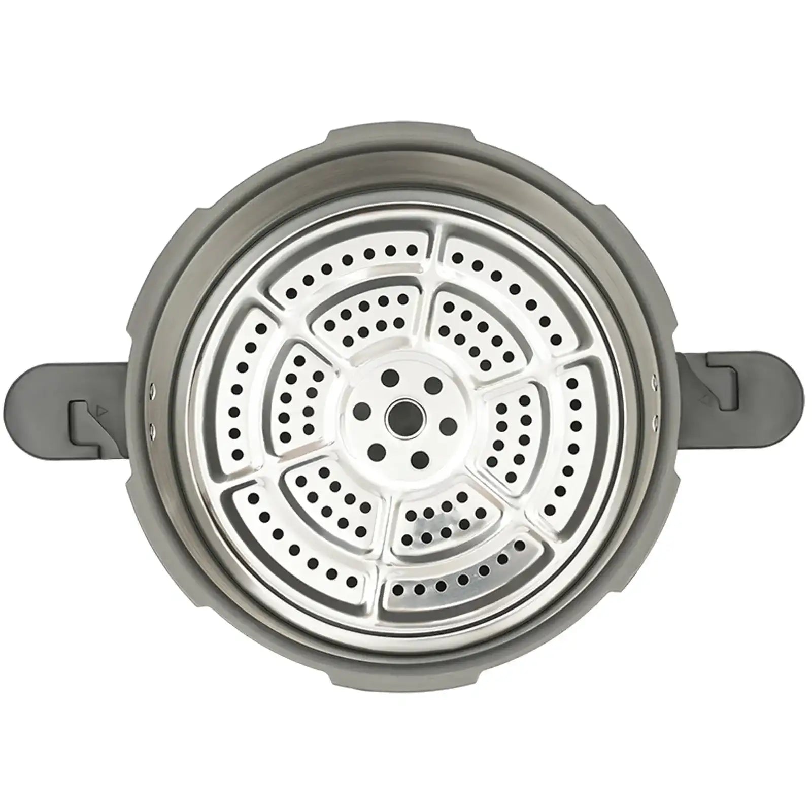 9 L Aluminum Alloy Hard-Oxidation Pressure Cooker – Gas/Induction Compatible Overflow-Proof Groove