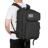 45L Tactical Outdoor Backpack — 3-Day Molle Military Rucksack for Hiking, Trekking & Camping