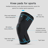 Compression Knee Sleeve for Sports – Support Brace for Running & Gym