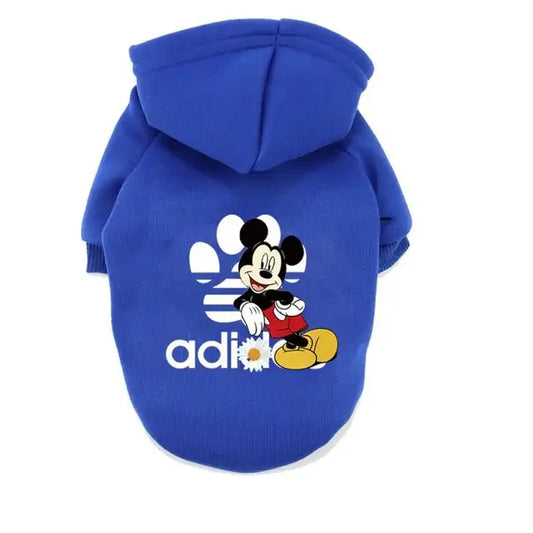Disney Winter Dog Hoodie – Warm Cartoon Coat for Small Dogs & Puppies (Autumn/Winter Outfit)