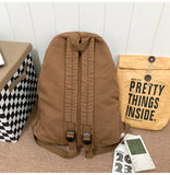Minimalist Personality Backpack for Female College Students – Stylish Large Capacity Daily School & Travel Bag