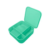 Food Grade Square Silicone Lunch Box – 4‑Compartment