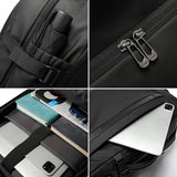 Multifunctional Waterproof 15.6" Laptop Backpack with USB Charging for Business Travel