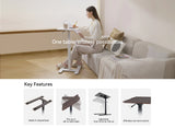 2-Piece Adjustable Standing Desk – Ergonomic Workstation for Sitting & Standing with Easy Assembly