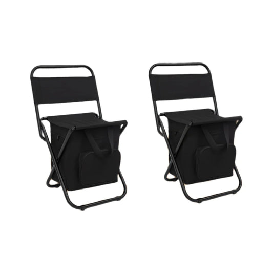 Fundango Foldable Fishing Chair – Lightweight Camping Chair with Backrest, 265 lbs Capacity, Portable & Durable 🎣🪑