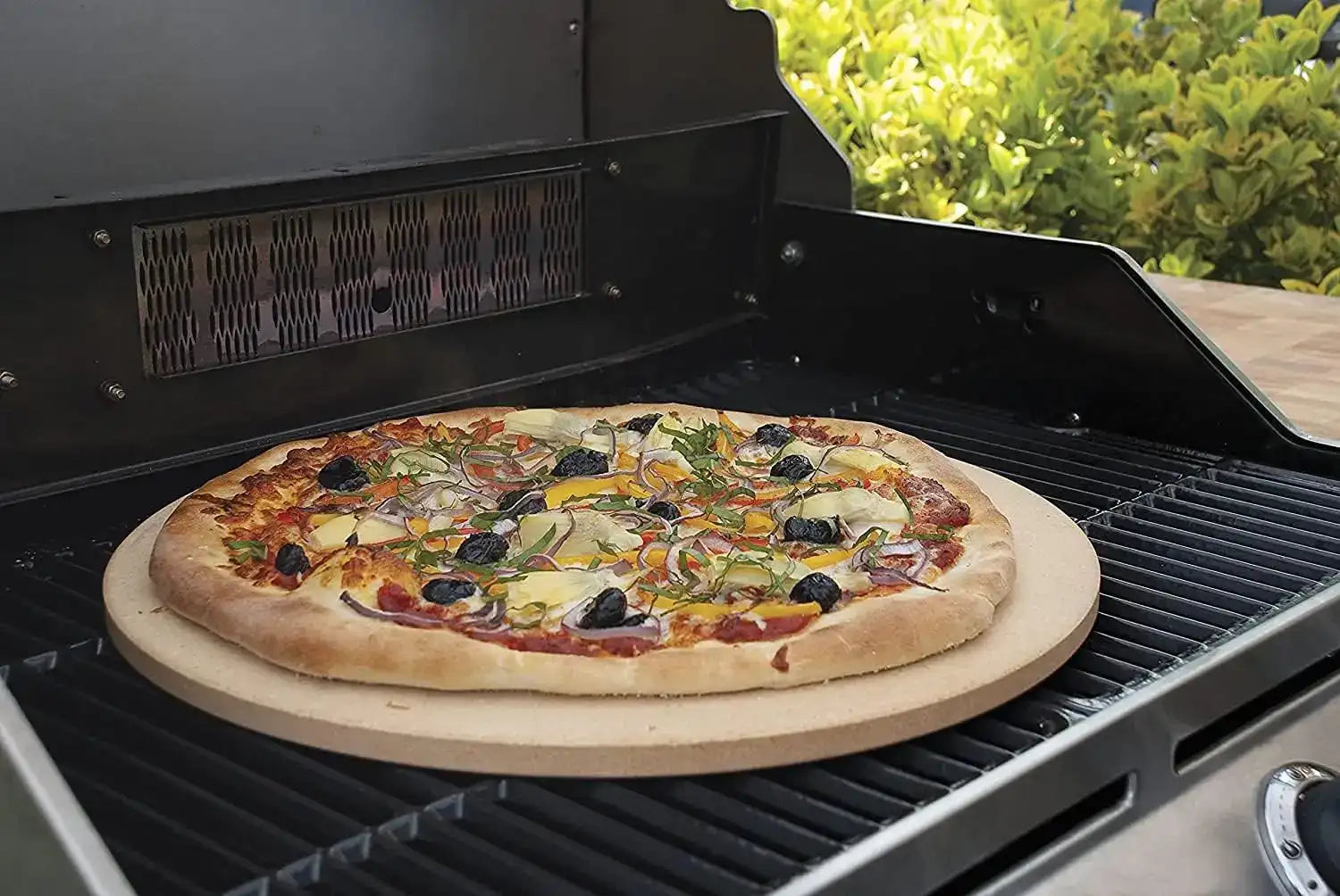 15″ Round ThermaBond™ Baking & Pizza Stone – Grill or Oven Ready for Crispy Perfection