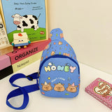 Capybara Doll Crossbody Bag – Adorable Kawaii Chest Pouch for Kids
